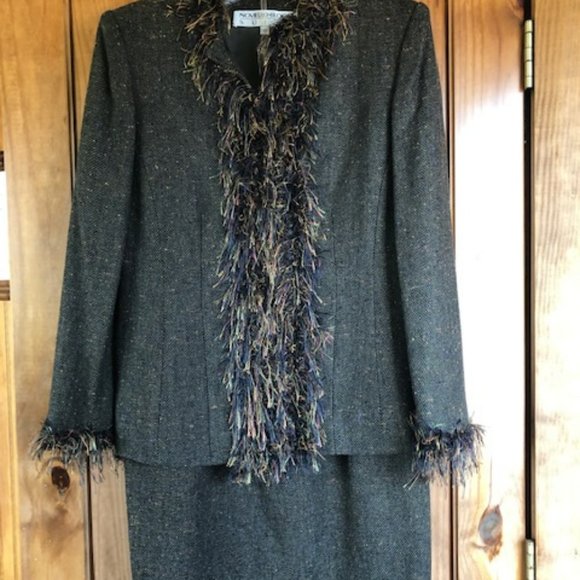 Combinaison Jupe 2 Pièces Novielo Bloom Taille 16 - Neuve Avec étiquettes, Style Tailleur Chic Pour Femme